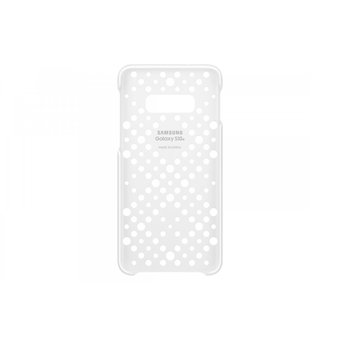  Чехол (клип-кейс) Samsung для Samsung Galaxy S10e Pattern Cover белый/желтый (EF-XG970CWEGRU) 