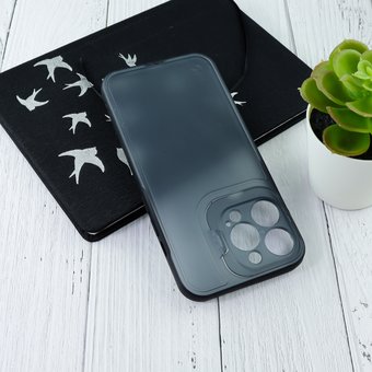  Чехол HOCO Lens bracket series для Iphone 13 Pro transparent 