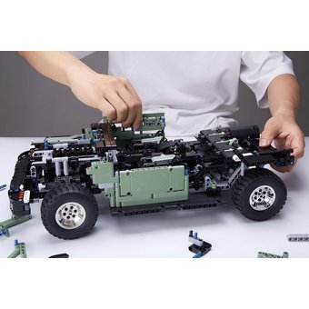  Конструктор детский Mi ONEBOT SUV TANK300 Внедорожник зеленый 
