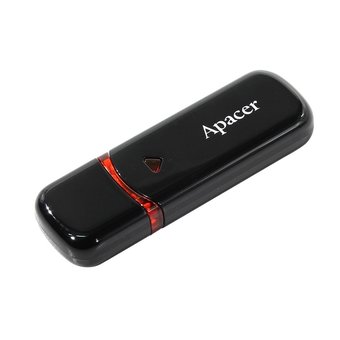  USB-флешка 16G USB 2.0 Apacer AH333 Black (AP16GAH333B-1) 