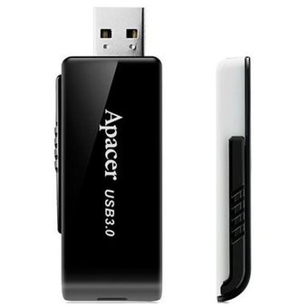  USB-флешка 32G USB 3.0 Apacer AH350 Black (AP32GAH350B-1) 
