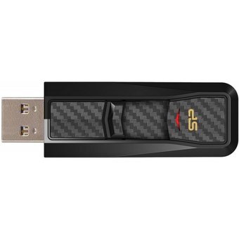  USB-флешка 64G USB 3.0 Silicon Power Blaze B50 Black (SP064GBUF3B50V1K) 