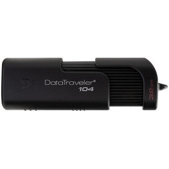 USB-флешка 32G USB 2.0 Kingston DataTraveler 104 (DT104/32GB) 