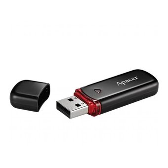  USB-флешка 32G USB 2.0 Apacer AH333 Black (AP32GAH333B-1) 