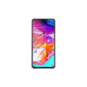  Чехол (клип-кейс) Samsung для Samsung Galaxy A70 Gradation Cover розовый (EF-AA705CPEGRU) 