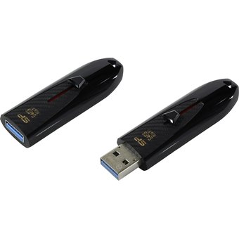  USB-флешка 64G USB 3.1 SiliconPower Blaze B25 Black (SP064GBUF3B25V1K) 