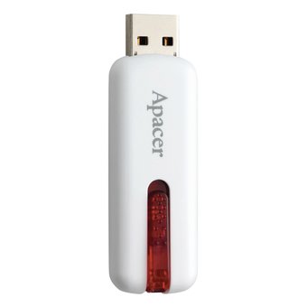  USB-флешка 32G USB 2.0 Apacer AH326 White (AP32GAH326W-1) 