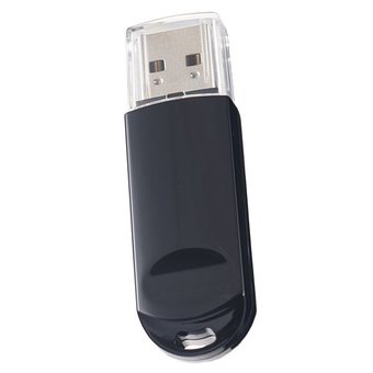  USB-флешка 8G USB 2.0 Perfeo C03 Black (PF-C03B008) 