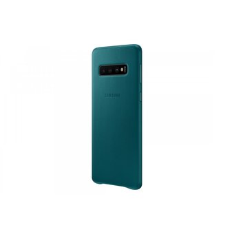  Чехол (клип-кейс) Samsung для Samsung Galaxy S10 Leather Cover зеленый (EF-VG973LGEGRU) 
