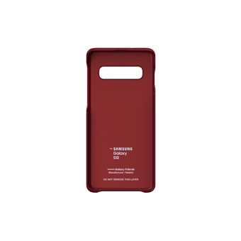  Чехол (клип-кейс) Samsung для Samsung Galaxy S10 Marvel Case IronMan красный (GP-G973HIFGKWB) 