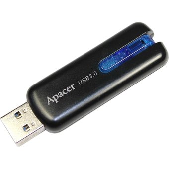  USB-флешка 16G USB 3.0 Apacer AH354 Black (AP16GAH354B-1) 