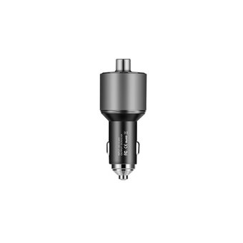  Автомобильное ЗУ Bluetooth FM трансмиттер Hoco E19 Metal Grey 