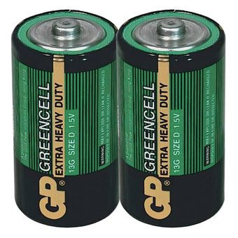  Батарейка GP R20/2SH Greencell 