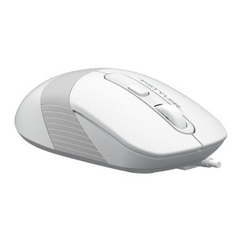  Мышь A4 Fstyler FM10 белый/серый USB 