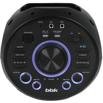  Колонки BBK BTA6001 C 1.0 черный 30Вт 