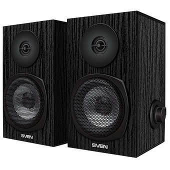  Колонки Sven SPS-575 2.0 черный 6Вт 