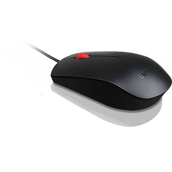  Мышь Lenovo Essential черный USB 