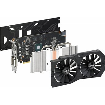  Видеокарта Asus STRIX-GTX1050TI-4G-GAMING 