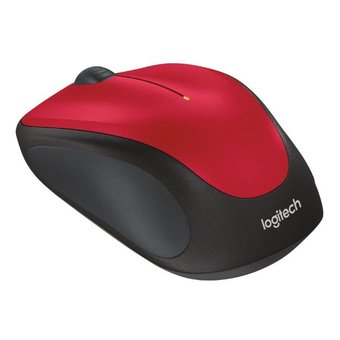  Мышь Logitech M235 (910-002496) красный/черный USB2.0 