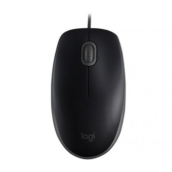  Мышь Logitech B110 Silent черный/серый silent USB2.0 