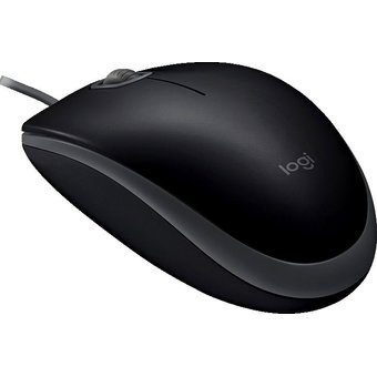  Мышь Logitech B110 Silent черный/серый silent USB2.0 