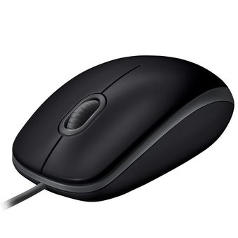  Мышь Logitech B110 Silent черный/серый silent USB2.0 