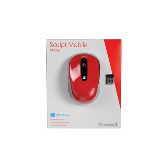  Мышь Microsoft Sculpt красный USB2.0 