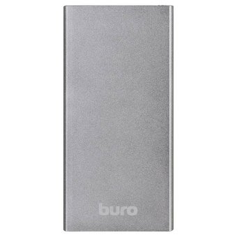  Внешний аккумулятор Buro RA-12000-AL Li-Pol 12000mAh 2.1A+1A серебристый 2xUSB 