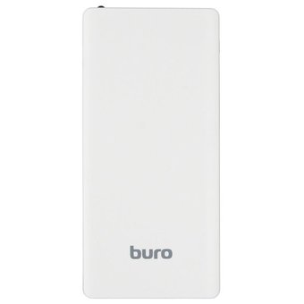  Внешний аккумулятор Buro RCL-8000-WG Li-Pol 8000mAh 2.1A белый/серый 2xUSB 
