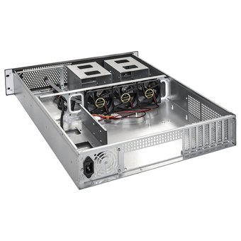  Серверный корпус Exegate Pro 2U550-08 EX284959RUS RM 19", высота 2U, глубина 550, без БП, 2*USB 