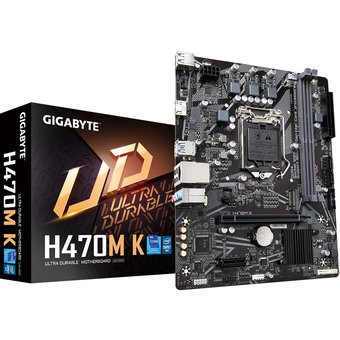  Материнская плата Gigabyte H470M K 