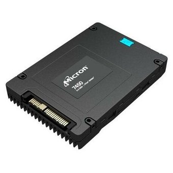  SSD Crucial Micron 7450 MAX MTFDKCC1T6TFS-1BC1ZABYY, 1600GB, U.3(2.5" 15mm), NVMe, PCIe 4.0 x4, 3D TLC 