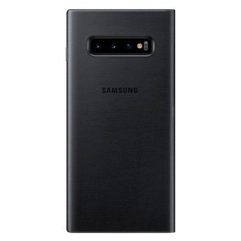  Чехол (флип-кейс) Samsung для Samsung Galaxy S10+ LED View Cover черный (EF-NG975PBEGRU) 