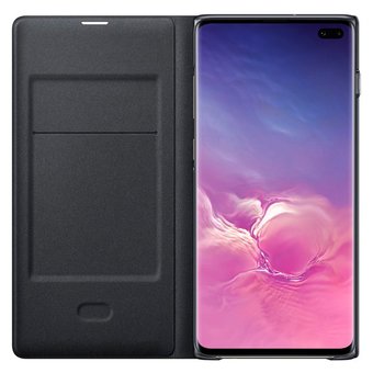  Чехол (флип-кейс) Samsung для Samsung Galaxy S10+ LED View Cover черный (EF-NG975PBEGRU) 