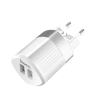  СЗУ Hoco C55A Energyl dual port 2.4A, white 