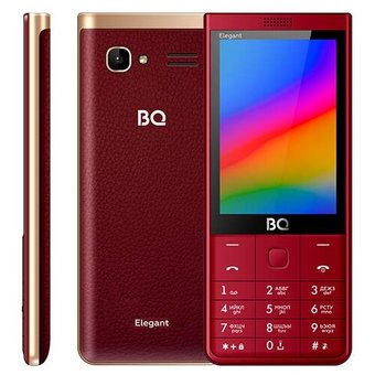  Мобильный телефон BQ 3595 Elegant красный 