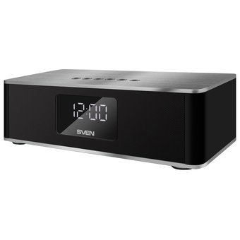  Колонка портативная Sven PS-190 черный 10W 2.0 BT/USB 10м 2000mAh 