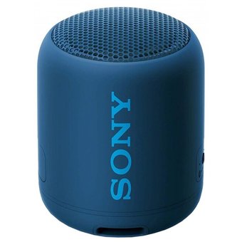  Колонка портативная Sony SRS-XB12 синий 10W 1.0 BT 10м (SRSXB12L.RU2) 