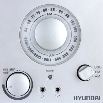  Радиоприемник Hyundai H-SRS200 вишня 