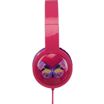  Наушники мониторы Hama Blink`n Kids 1.2м розовый 