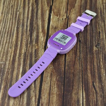  Детские часы телефон с gps трекером Smart baby watch S6 фиолетовый 