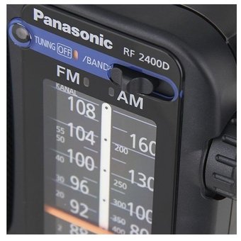  Радиоприемник Panasonic RF-2400DEE-K черный 