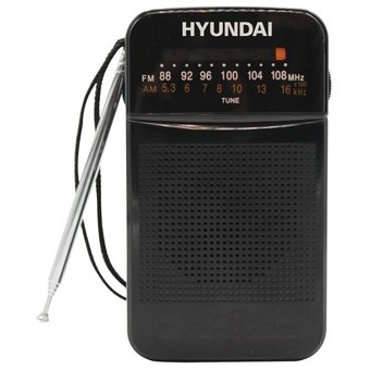  Радиоприемник Hyundai H-PSR110 черный 