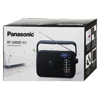  Радиоприемник Panasonic RF-2400DEE-K черный 