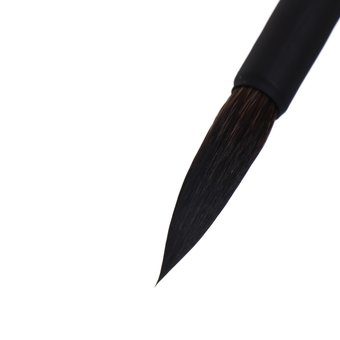  Кисть Roubloff имитация белки серия Black round  № 8 ручка  короткая черная/ покрытие обоймы soft-touch (9156062) 