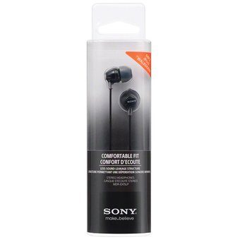  Наушники Sony MDR-EX15LP 1.2м черный 
