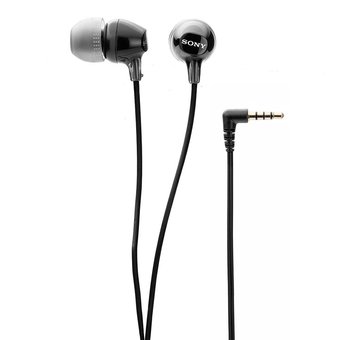  Наушники Sony MDR-EX15LP 1.2м черный 