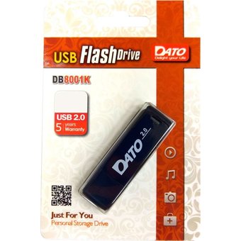  USB-флешка Dato 64Gb DB8001 DB8001K-64G USB2.0 черный 
