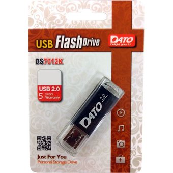  USB-флешка Dato 32Gb DS7012 DS7012K-32G2.0 черный 