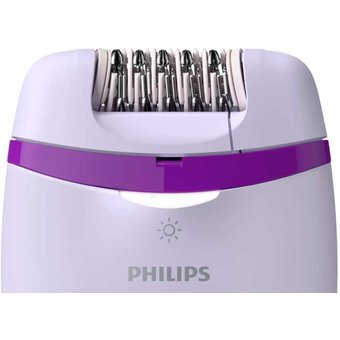  Эпилятор Philips BRE275/00 сиреневый/фиолетовый 
